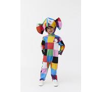 Blues Group Costume completo unisex per bambini, con licenza ufficiale, Elmer l'elefante, per la Giornata Mondiale del Libro, Travestimento e Travestimento, Età 3-8 anni (3-4 anni)