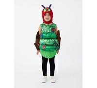Blues Group Costume deluxe unisex per bambini, con licenza ufficiale, The Very Hungry Caterpillar, per la Giornata mondiale del libro, travestimento e travestimento, età 2-6 anni (4-6 anni)