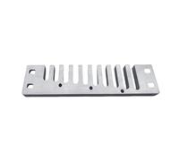 Blues Harmonica, 10 fori, corpo in metallo, ricco tono di risonanza 2025, design per artisti principianti, spettacoli dal vivo, regali tuning pettine