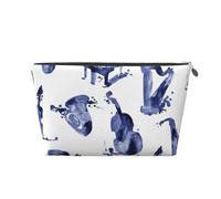 Blues Sassofono Pianoforte Violoncello Basso, Borsa da toilette Borsa per trucco Borsa per cosmetici Borsa da toilette da viaggio portatile