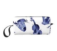 Blues Sassofono Pianoforte Violoncello Basso, Borsa per il trucco Borsa per cosmetici Borsa da toilette da viaggio portatile Borsa per trucco Organizer