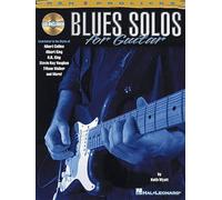 BLUES SOLOS FOR GUITAR TAB BOOK (Downloadable code is included) (Prolicks) [Lingua inglese]