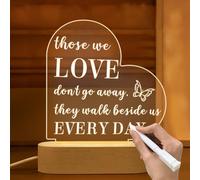 BLUESEABUY Lampada Cuore Lampada Luminosa Personalizzabile Lampada a LED Luce notturna Luce a forma di cuore One I Love Regalo presente per GF BF Ragazza Amico Ragazzo Amico Marito Moglie
