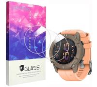 Blueshaweu 3 Pezzi Vetro Temperato Compatibile per Garmin Descent G2 Smartwatch- Pellicola Protettiva Alta Trasparenza, Anti-Graffio e Facile da Installare per Descent G2. (Glass)