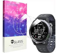 Blueshaweu 3 Pezzi Vetro Temperato Compatibile per Mibro GS Active 2 watch, Pellicola Protettiva Schermo in Vetro Temperato Alta Risoluzione Compatibile con Mibro GS Active 2 46mm 1,32" (Glass)