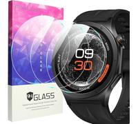 Blueshaweu 3 Pezzi Vetro Temperato Compatibile per OPPO Watch X3 1,5" Smartwatch, Pellicola Protettiva Schermo in Vetro Temperato Alta Risoluzione Compatibile per OPPO Watch X3 1,5" (Glass)