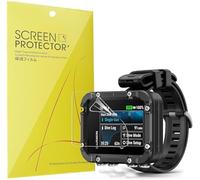 Blueshaweu 6 Pezzi Pellicola Compatibile Garmin Descent X30,Pellicola Protettiva Compatibile per Garmin Descent X30,Sensibile al Tatto,Senza Bolle,HD TPU Film (TPU)