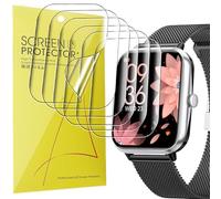 Blueshaweu 6 Pezzi Pellicola Compatibile per AIMIUVEI 2024 Smartwatch,Pellicola Protettiva Compatibile con AIMIUVEI 1,83",Sensibile al Tatto, Senza Bolle, HD Trasparente TPU Film (trasparente)