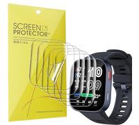 Blueshaweu 6 Pezzi Pellicola Compatibile per Amazfit smartwatch Bip Max,Pellicola Protettiva Compatibile per Amazfit Bip Max smartwatch Sensibile al Tatto,Senza Bolle,HD TPU Film (TPU)