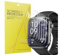 Blueshaweu 6 Pezzi Pellicola Compatibile per Blackview R60 smartwatch, Pellicola Protettiva Compatibile per Blackview smartwatch R60, Sensibile al Tatto, Senza Bolle, HD TPU Film (Trasparente)