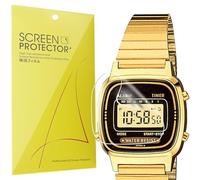 Blueshaweu 6 Pezzi Pellicola Compatibile per Ca-sio F108WH watch, Pellicola Protettiva per F108WH etc serie watch, Sensibile al Tatto, Senza Bolle, HD Trasparente TPU Film. (LA670WGA(6 Pezzi TPU))