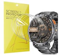 Blueshaweu 6 Pezzi Pellicola Compatibile per DREMAC smartwatch FV6 1,85”,Pellicola Protettiva Compatibile per DREMAC FV6 1,85” smartwatch Sensibile al Tatto,Senza Bolle,HD TPU Film (TPU)