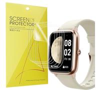 Blueshaweu 6 Pezzi Pellicola Compatibile per GRV Smartwatch FC1 1,83",Sensibile al Tatto, Senza Bolle, HD Trasparente TPU Film. (Trasparente)