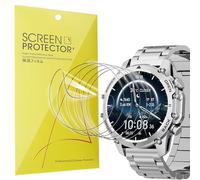 Blueshaweu 6 Pezzi Pellicola Compatibile per Hwagol smartwatch i130 1,52”,Pellicola Protettiva Compatibile per Hwagol i130 1,52” smartwatch Sensibile al Tatto,Senza Bolle,HD TPU Film (TPU)