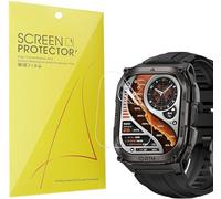 Blueshaweu 6 Pezzi Pellicola Compatibile per KOSPET Orologio intelligente Tank M4,Pellicola Protettiva Compatibile per KOSPET Tank M4 smartwatch Sensibile al Tatto,Senza Bolle,HD TPU Film (TPU)