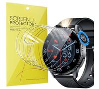 Blueshaweu 6 Pezzi Pellicola Compatibile per Motsfit 1,56" Smartwatch,Pellicola Protettiva Compatibile per Motsfit 1,56" smartwatch Sensibile al Tatto,Senza Bolle,HD TPU Film (TPU)