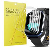 Blueshaweu 6 Pezzi Pellicola Compatibile per PTHTECHUS A9 Smartwatch -,Pellicola Protettiva Compatibile per PTHTECHUS A9 smartwatch Sensibile al Tatto,Senza Bolle,HD TPU Film (TPU)