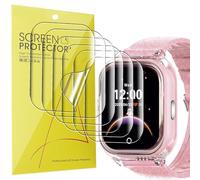 Blueshaweu 6 Pezzi Pellicola Compatibile per SaveFamily Enjoy smartwatch -,Pellicola Protettiva Compatibile per SaveFamily Enjoy smartwatch Sensibile al Tatto,Senza Bolle,HD TPU Film (TPU)