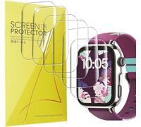 Blueshaweu 6 Pezzi Pellicola Compatibile per SaveFamily Smartwatch SaveWatch Plus 2,Pellicola Protettiva Compatibile per SaveWatch Plus 2 Sensibile al Tatto,Senza Bolle,HD TPU Film (Trasparente)