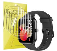 Blueshaweu 6 Pezzi Pellicola Compatibile per Tensky Smartwatch T011 1,8", Pellicola Protettiva per T011 1,8", Sensibile al Tatto, Senza Bolle, HD Trasparente TPU Film (trasparente)