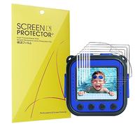 Blueshaweu 6 Pezzi Pellicola per PROGRACE Bambini Fotocamera, Pellicola Protettiva per PROGRACE Bambini Fotocamera, Sensibile al Tatto, Senza Bolle, HD Trasparente TPU Film (Transparent)