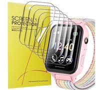 Blueshaweu 6 Pezzi Pellicola per PTHTECHUS Smartwatch S19, Pellicola Protettiva per PTHTECHUS S19 Smartwatch, Sensibile al Tatto, Senza Bolle, HD Trasparente TPU Film (transparent)