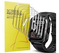 Blueshaweu 6 Pezzi Pellicola per TESOFIT TANK M2 Smartwatch 1,85'', Pellicola Protettiva per TESOFIT/KOSPET TANK M2 Smartwatch, Sensibile al Tatto, Senza Bolle, HD Trasparente TPU Film (Transparent)