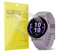 Blueshaweu 6 Pezzi Protezione Schermo per Gar-min vivoactive 5 - Senza Bolle Alta Definizione Qualità Superiore Trasparente Morbido TPU Pellicola Protettiva (6 Pacchetti)