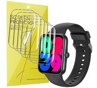 Blueshaweu 6 Pezzi Protezione Schermo per PTHTECHUS S80 1,83 Pollici Orologio Intelligente per Bambini - Senza Bolle Alta Definizione Qualità Superiore Trasparente Morbido TPU Pellicola Protettiva (6