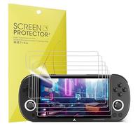Blueshaweu 6 Pezzi Protezione Schermo per Trimui Smart Pro 5" Pollici Handheld Game Console - Senza Bolle Alta Definizione Qualità Superiore Trasparente Morbido TPU Pellicola Protettiva (6 Pacchetti)