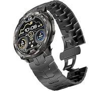 Blueshaweu Acciaio Inossidabile 22mm Cinturino Compatibile con KOSPET Tank Smartwatch,Business Elegante Regolabile Acciaio Inossidabile Cinturino per Tank T3/T4/T2/M2/M3/M4/Ultra (Nero)