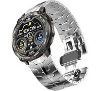 Blueshaweu Acciaio Inossidabile 22mm Cinturino Compatibile con KOSPET Tank Smartwatch,Business Elegante Regolabile Acciaio Inossidabile Cinturino per Tank T3/T4/T2/M2/M3/M4/Ultra (Argento)