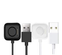 Blueshaweu Caricabatteria Dock Magnetico USB Compatibile per OnePlus Watch 3/2/2R,Dock charger Compatibile con Smartwatch OnePlus watch (Nero+Bianco)