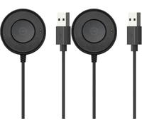 Blueshaweu Caricabatterie Compatibile con CMF Watch Pro 2, Watch 3 Pro, Cavo Dock di Ricarica USB Compatibile con CMF Watch Pro 2, Watch 3 Pro Smart Watch (Nero+Nero)