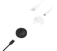Blueshaweu Caricabatterie Compatibile con HONOR Choice Watch 2i Smartwatch, Cavo Dock di Ricarica USB Compatibile con HONOR Choice Watch 2i Watch (Nero+Bianco)