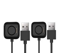 Blueshaweu Caricatore magnetico compatibile con OnePlus Watch 2 per Smartwatch Chargeur,Portable Support Charger,Compatibile con OnePlus Watch 2 Smart Watch (2 Packs-Nero)