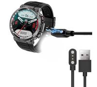 Blueshaweu Cavo di ricarica compatibile con IOWODO Smartwatch Donna Uomo 1.39 Pollici W50 Cavo Caricatore Stadio di Ricarica per Blackview W50 / IOWODO W50 Smartwatch (nero)