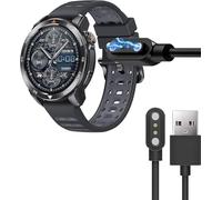 Blueshaweu Cavo di Ricarica USB Magnetica Compatibile con Mibro GS Explorer/GS Pro 2/GS Active 2 Smartwatch - Caricabatterie Cable Caricatore Magnetico USB Compatibile per Mibro GS (Nero)