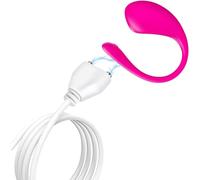 Blueshaweu Cavo di ricarica USB magnetico compatibile con LOVENSE Lush 3 (bianco)