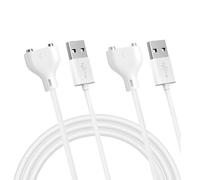 Blueshaweu - Cavo di ricarica USB magnetico compatibile con LOVENSE Lush 3 (Bianco+Bianco)