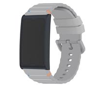 Blueshaweu cinturino compatibile con Amazfit Helio Strap,rilascio rapido 22mm,cinturino di ricambio regolabile in filo intrecciato silicone compatibile per Amazfit Helio Strap (Grigio)