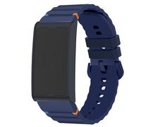 Blueshaweu cinturino compatibile con Amazfit Helio Strap,rilascio rapido 22mm,cinturino di ricambio regolabile in filo intrecciato silicone compatibile per Amazfit Helio Strap (Blu)