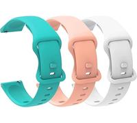 Blueshaweu cinturino compatibile con Baolubao W50pro smartwatch, classico in morbido silicone sportivo cinturino da uomo e donna compatibile con Smartwatch Baolubao W50pro (3 pezzi da donna)
