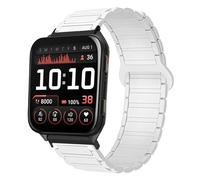 Blueshaweu Cinturino compatibile con Garmin Venu X1 Smart Watch, 24mm,Rimozione rapida, Silicone Sport Forte Cinturino Magnetico Compatibile con Garmin Smartwatch Venu X1 (Bianco)