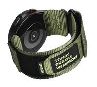 Blueshaweu Cinturino compatibile con Garmin Venu X1 smartwatch,sgancio rapido 24mm,robusto cinturino sportivo in nylon anelli tessuti cinturino compatibile con Venu X1 (Loop Verde)