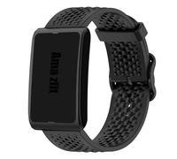 Blueshaweu Cinturino compatibile con Helio Strap, traspirante, morbido silicone impermeabile, compatibile con Amazfit Helio Strap Smart Band Fitness Tracker, Große, Silicone, Nessuna pietra preziosa