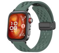 Blueshaweu Cinturino compatibile con Huawei Watch Fit 4, magnetico, regolabile, traspirante, in silicone, compatibile con Huawei Watch Fit 4 Pro, Fit 4, Große, Silicone, Nessuna pietra preziosa