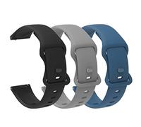 Blueshaweu Cinturino compatibile con Popglory P95 Smartwatch da 2,01 pollici, Classic Sport Silicone di ricambio per smartwatch Popglory P95 / ZOSKVEE P95 / SKG V7-2 / Narcid P95