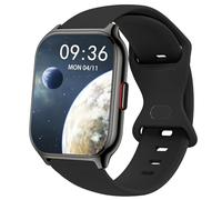 Blueshaweu Cinturino compatibile con Popglory P95 Smartwatch da 2,01 pollici, Classic Sport Silicone di ricambio per smartwatch Popglory P95 / ZOSKVEE P95 / SKG V7-2 / Narcid P95 (nero)