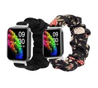 Blueshaweu Cinturino compatibile con RUIMEN D1 Smartwatch,in tessuto stampato elastico cinturino per orologio RUIMEN D1 1,85" pollici SmartWatch